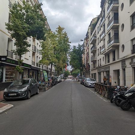Studio Jaures - Equipped Studio Near Paris With Private Bathroom Montrouge Eksteriør billede